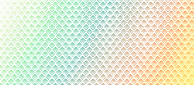 Rainbow colored background, perforated holes pattern with many colors, vintage style design.
