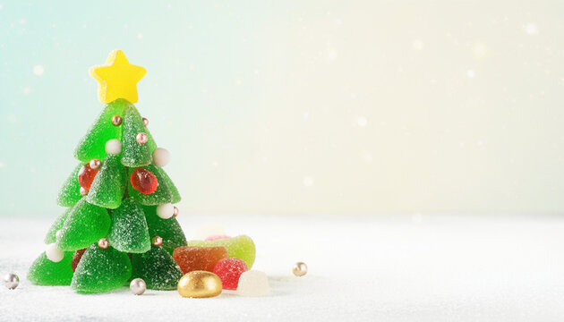 グミのクリスマスツリー