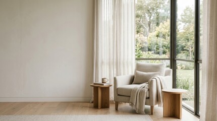 Fototapeta premium Modern living room interior design.