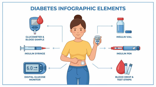 Diabetes Infographic Images – Browse 7,759 Stock Photos, Vectors, and ...