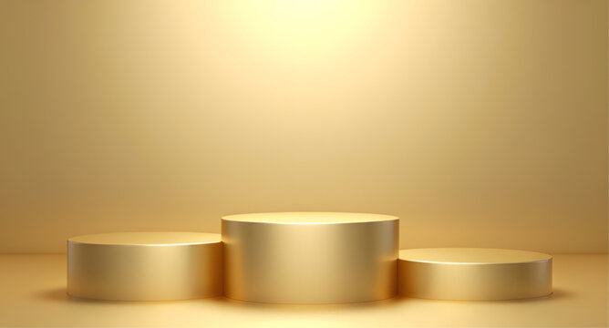 luxury, goldpodiumbackground, podium, premium, gold, stage, pedestal, showcase, display, elegant, glamour, productdisplay, presentation, background, vector, illustration, design