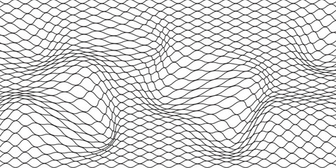 Mesh texture for fishing nets. Seamless pattern for sportswear or soccer goal, volleyball net, basketball hoop, hockey, athletics. © Ubay