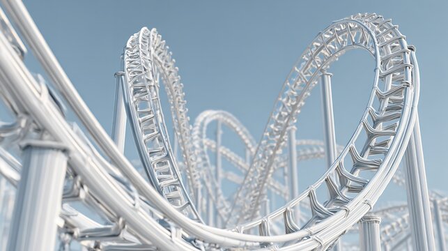 roller coaster track