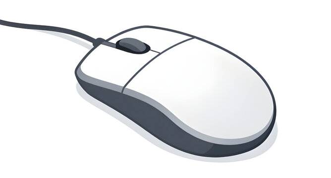 mouseicon, computermouse, wiredmouse, computeraccessory, peripheral, cursorcontrol, technology, hardware, device, office, electronics, inputdevice, workstation, vector, illustration, isolated, equipme