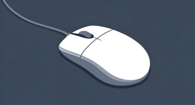 mouseicon, computermouse, wiredmouse, computeraccessory, peripheral, cursorcontrol, technology, hardware, device, office, electronics, inputdevice, workstation, vector, illustration, isolated, equipme