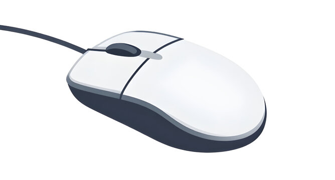 wiredmouse, computermouse, mouseicon, computeraccessory, peripheral, cursorcontrol, technology, hardware, device, office, electronics, inputdevice, workstation, vector, illustration, isolated, equipme