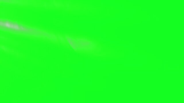 Thin diagonal glowing line and subtle trace project across a green screen chroma key background. This high-quality visual effect asset is designed for premium cinematic video