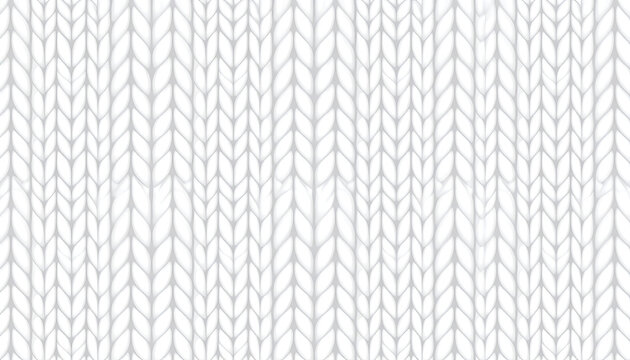 seamless knitted pattern texture, white and gray chunky knit fabric, winter textile background, cozy and warm design element