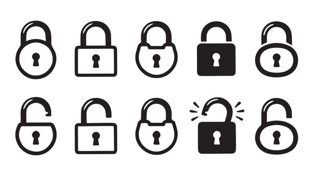 set of locks