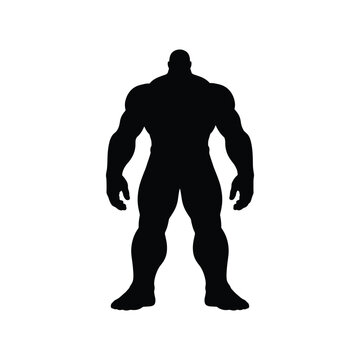 Titan legendary giant mythology character design silhouette icon