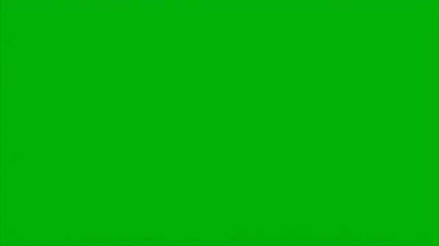 Solid Chroma Key Green Screen Background - A full frame of a chroma key green screen, providing a consistent and seamless backdrop suitable for video compositing.