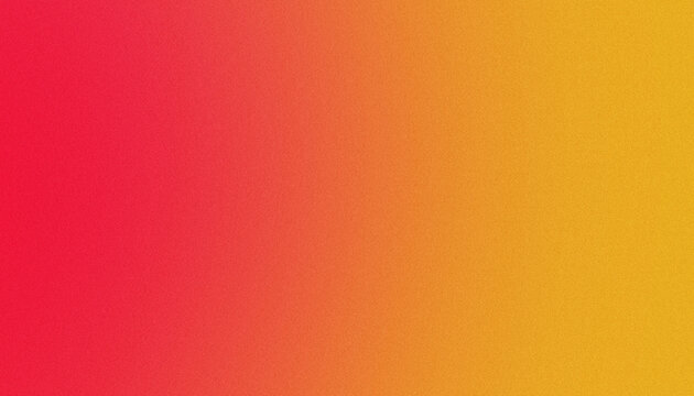 Red Yellow Gradient Background. Vibrant Warm Color Transition. Smooth Abstract Blend Texture. Bright Modern Wallpaper Design