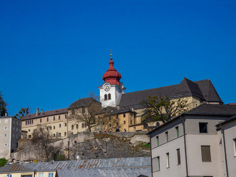 Stift Nonnberg (Nonnberg Abbey), Salzburg, Austria - Filming location for 'The Sound of Music' - Abbey where Sister Maria came from