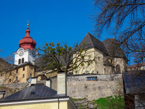 Stift Nonnberg (Nonnberg Abbey), Salzburg, Austria - Filming location for 'The Sound of Music' - Abbey where Sister Maria came from