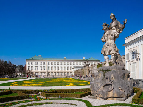 Mirabellgarten (Mirabell Gardens), Salzburg, Austria - Sound of Music (Do-Re-Mi)