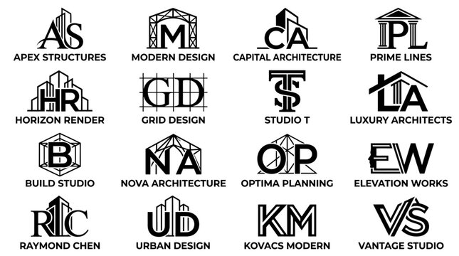 Architectural Logos and Brand Identities.