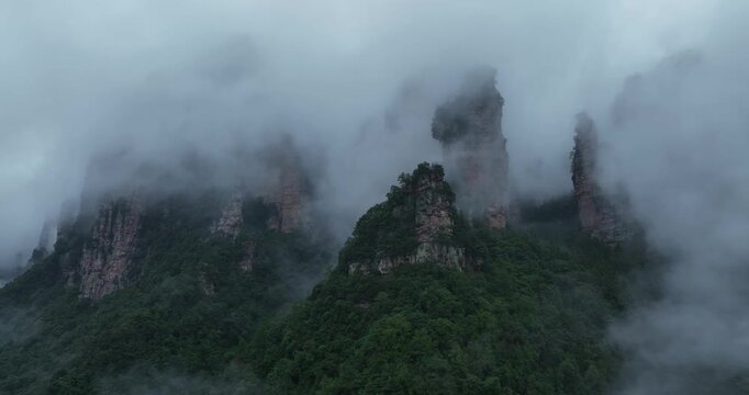 Beautiful landscape in Zhangjiajie National Forest Park, China
