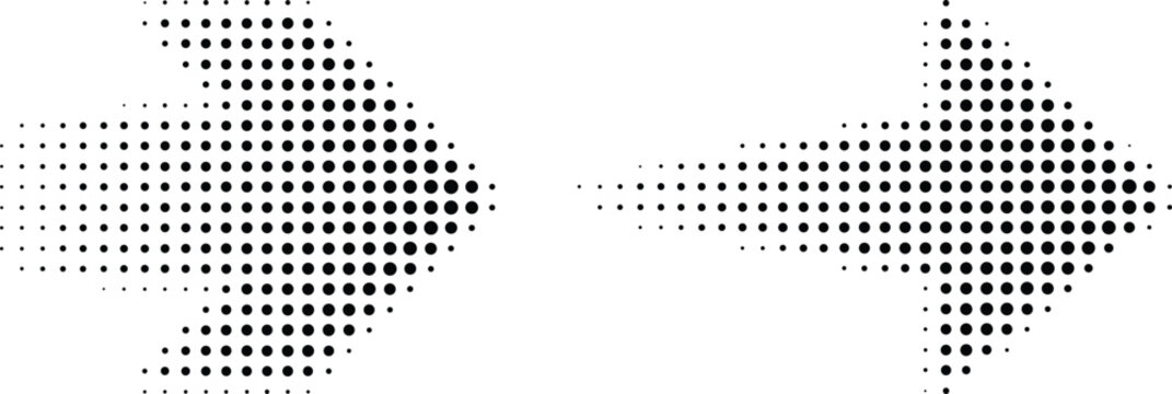 Abstract geometric dot pattern with symmetrical design elements