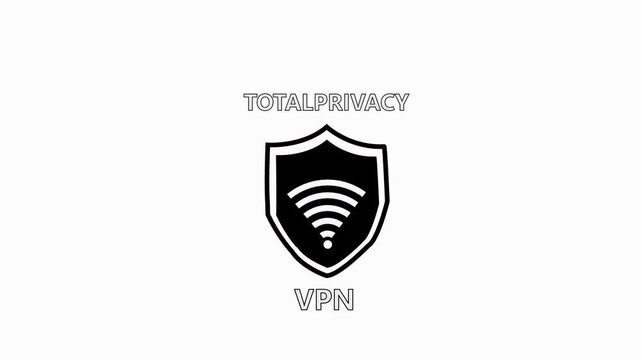 Total privacy icon animation