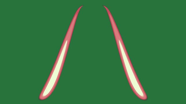 Red light coming out arrow on it an pointing to the right border object in middle tooth circle of  creative backgrounds
