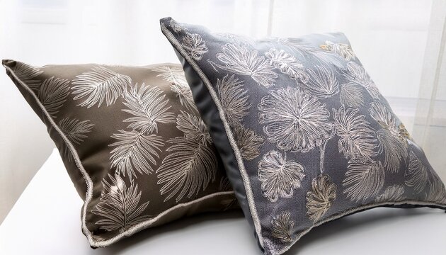 customize plain throw pillows using stencils and fabric paint cr