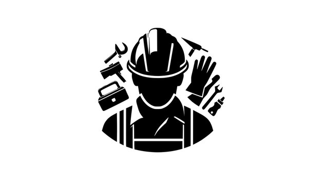 vector illustration of a firefighter