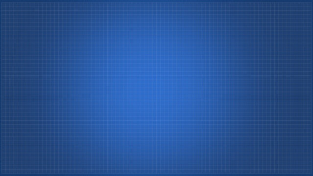 Drafting paper for engineering drawing. isolated on blue background.