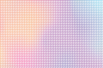 Vector seamless fish scale backdrop with vibrant holographic gradient mesh © DesignerMi