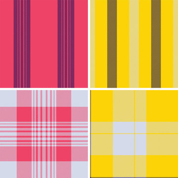 Plaid pattern collection for digital winter products. Works for mockups, downloadable designs, and printable kits. Vector adaptability ensures compatibility.