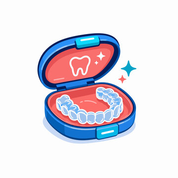 Clear Aligner Storage Case