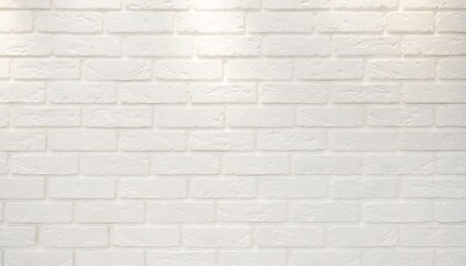Fototapeta premium White Textured Brick Wall Pattern Background.