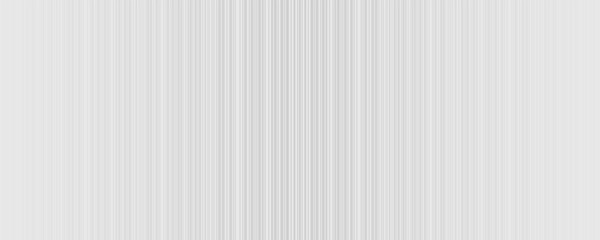 Fototapeta premium Minimalist light gray and white abstract background filled with dense parallel vertical straight lines creating a subtle stripe pattern or barcode texture