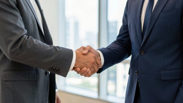 Business handshake
