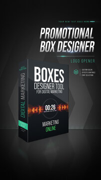Promotional Box Designer Vertical Opener