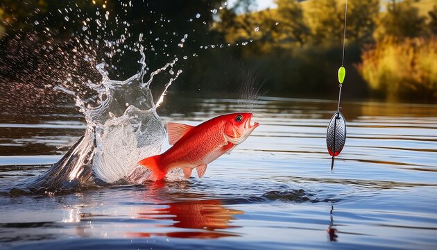 Fishing Bobber In Water Images  Browse 26,366 Stock Photos, Vectors, and  Video | Adobe Stock