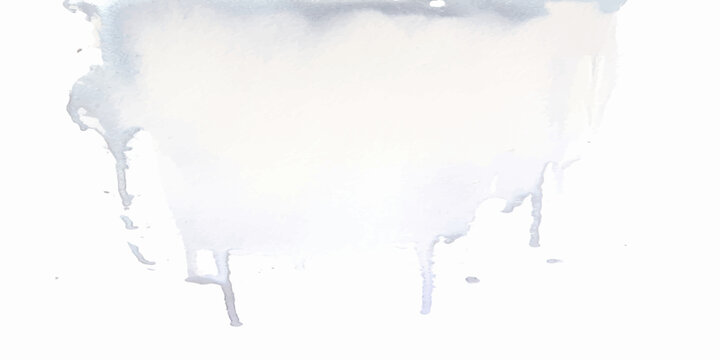 Icicles on white winter background with ice texture and blue cold water drops and cloud illustration style