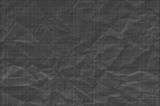 Black crumpled paper texture background with grey grid lines