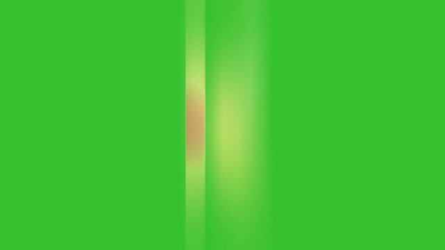 Gradient light streaks displayed on a bright green background create an abstract vertical beam effect suitable for modern interface designs, digital motion graphics, and creative artistic projects.