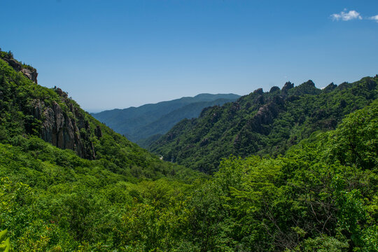 설악산 국립공원 장수대지구 풍경, Scenery of Jangsu-dae district of Seoraksan National Park