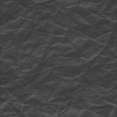 Fototapeta premium A close-up view of a crumpled gray paper background texture