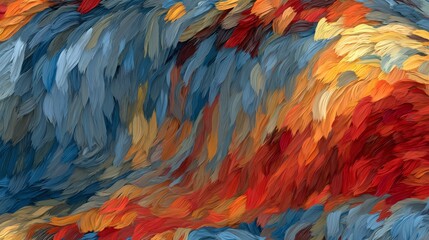 Obraz premium Contemporary Multicolor Abstract Painted Background