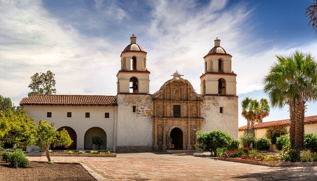 mission san juan capistrano california historic spanish mission with delicious food