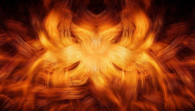 Abstract Blaze Fire Flame Texture Background