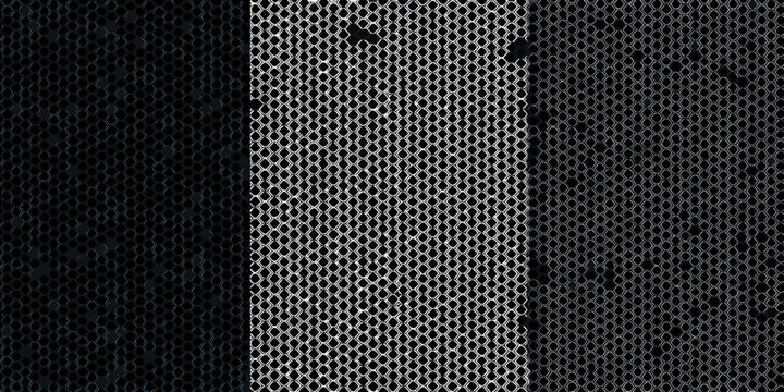 dotted mesh pattern transitioning grid diamonds structure