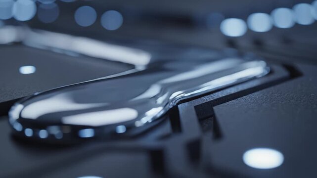 Closeup of a mechanical keyboard perfect for UI/UX elements and digital motion graphics