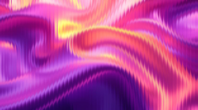 Abstract purple and pink gradient background with wavy lines, modern design