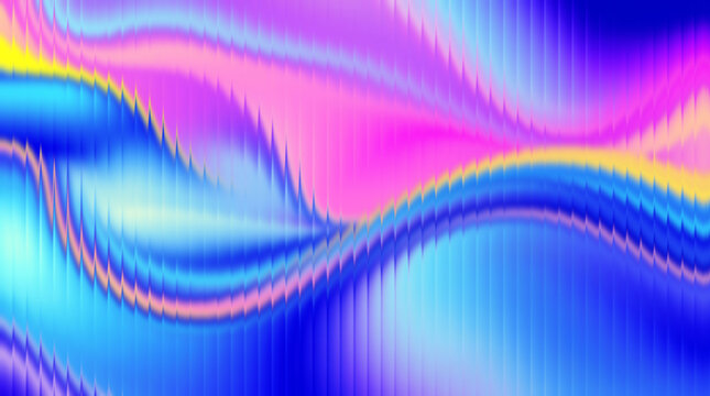 Abstract colorful wavy background with blue, pink, and purple hues for design and branding