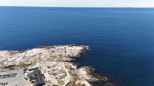 Peggy's Cove In Nova Scotia