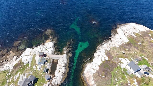 Peggy's Cove In Nova Scotia