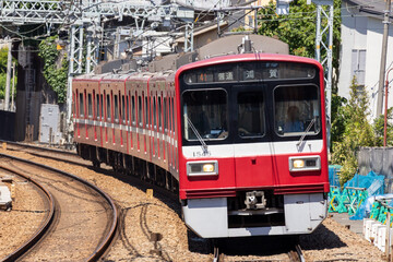 Fototapeta premium 京浜急行の電車